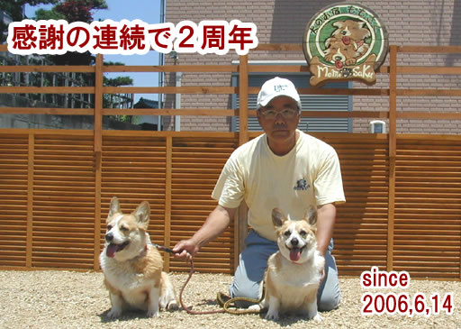 岡山県倉敷市のペットホテル感謝の2周年